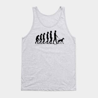 Evolution of Man and his Best Friend Tank Top